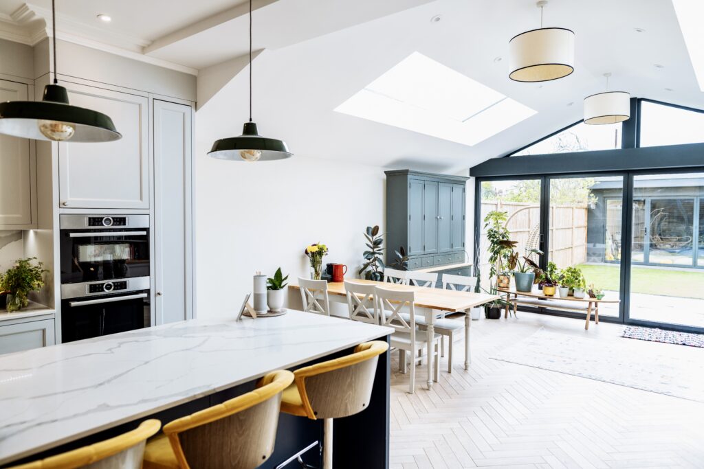 open plan renovation Gamston Nottingham